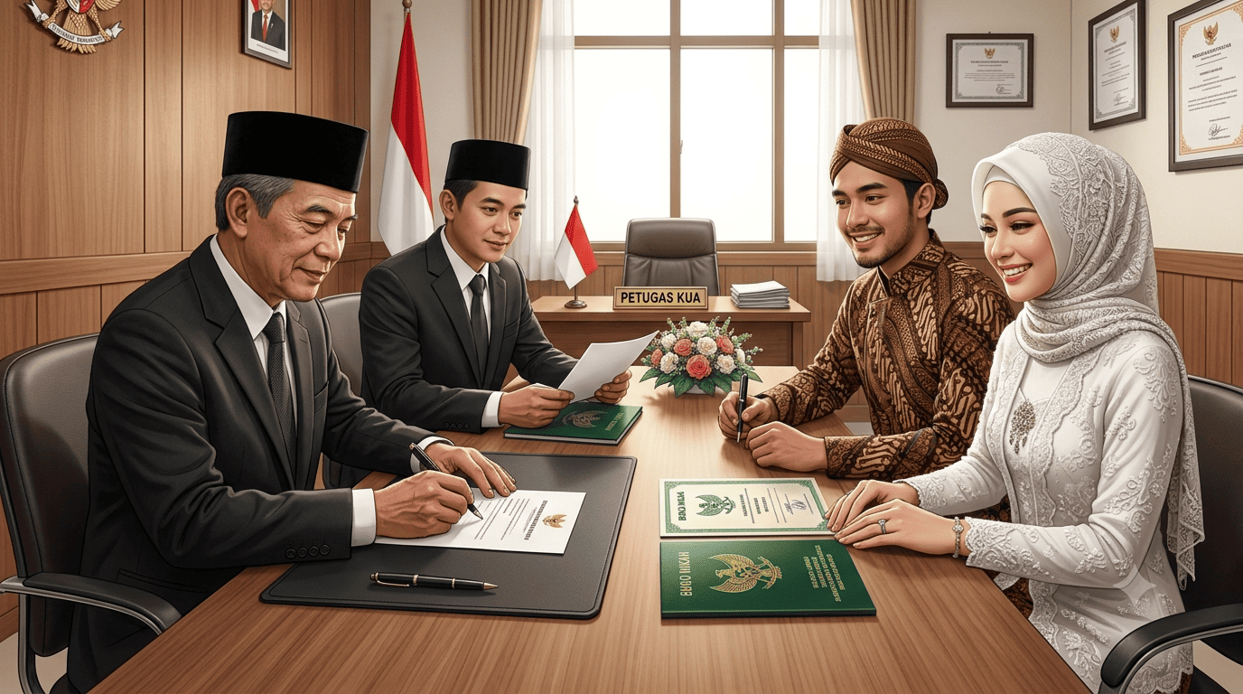 pencatatan nikah resmi di KUA